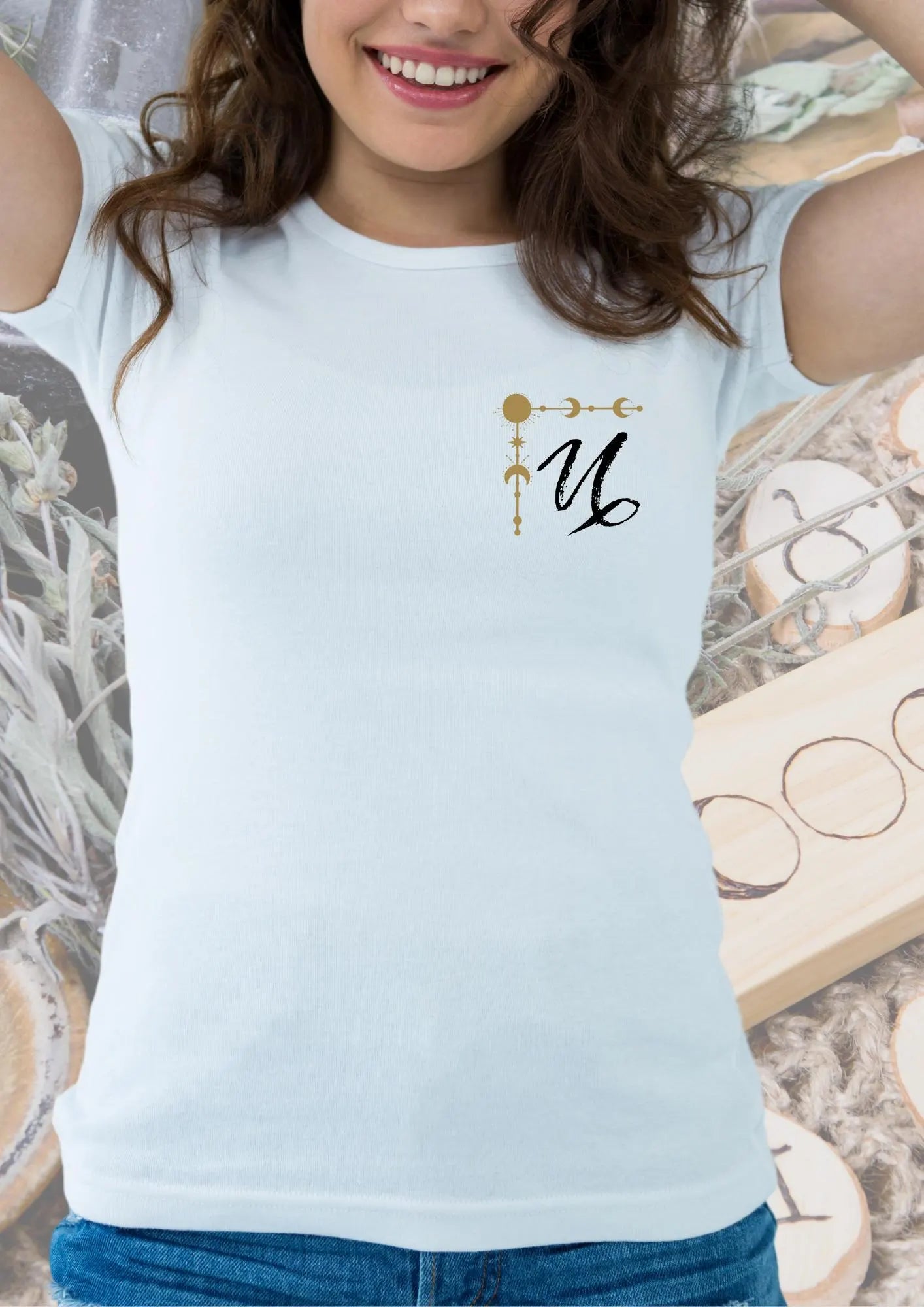 Steinbock Sternzeichen T-Shirt - Zielstrebig & Ausdauernd | Premium Bio-Baumwolle