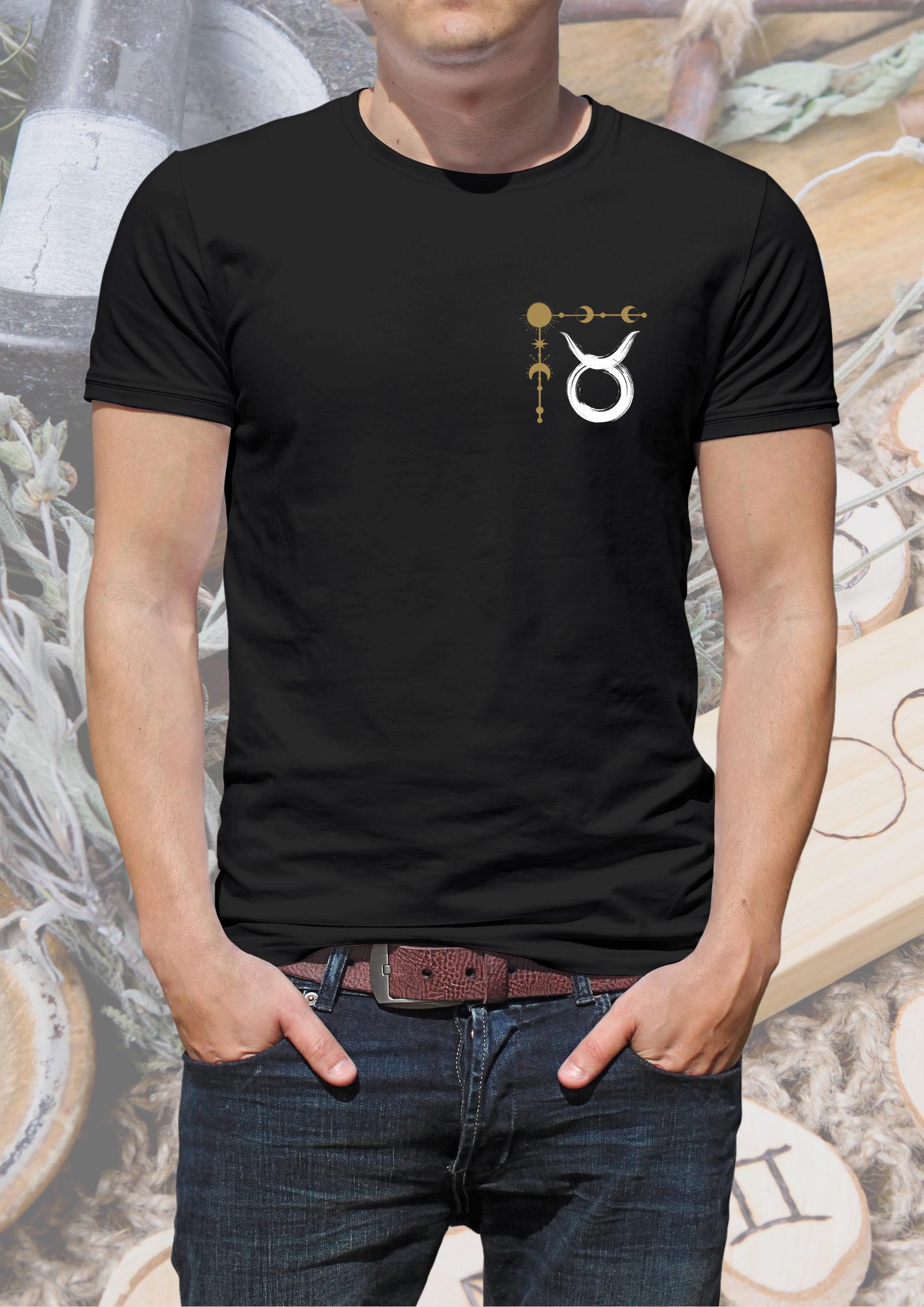 Stier Sternzeichen T-Shirt - Treue & Stärke Unisex Bio-Baumwolle Astrologie Shirt