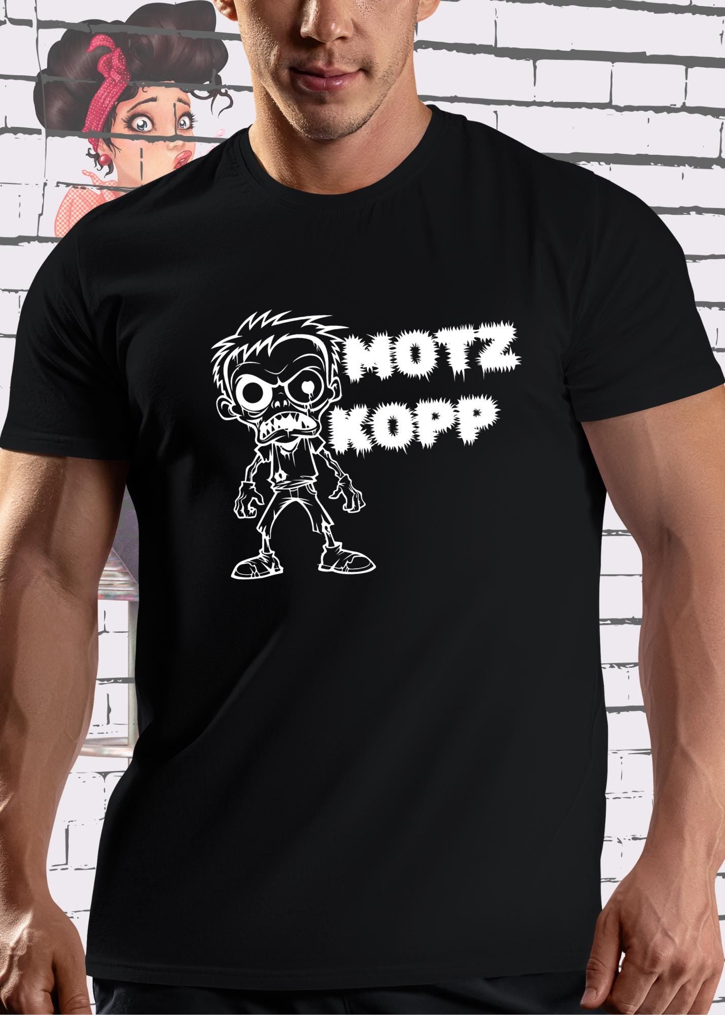 π Unisex T-Shirt 'Motz Kopp' - Norddeutsches Humor Shirt π€