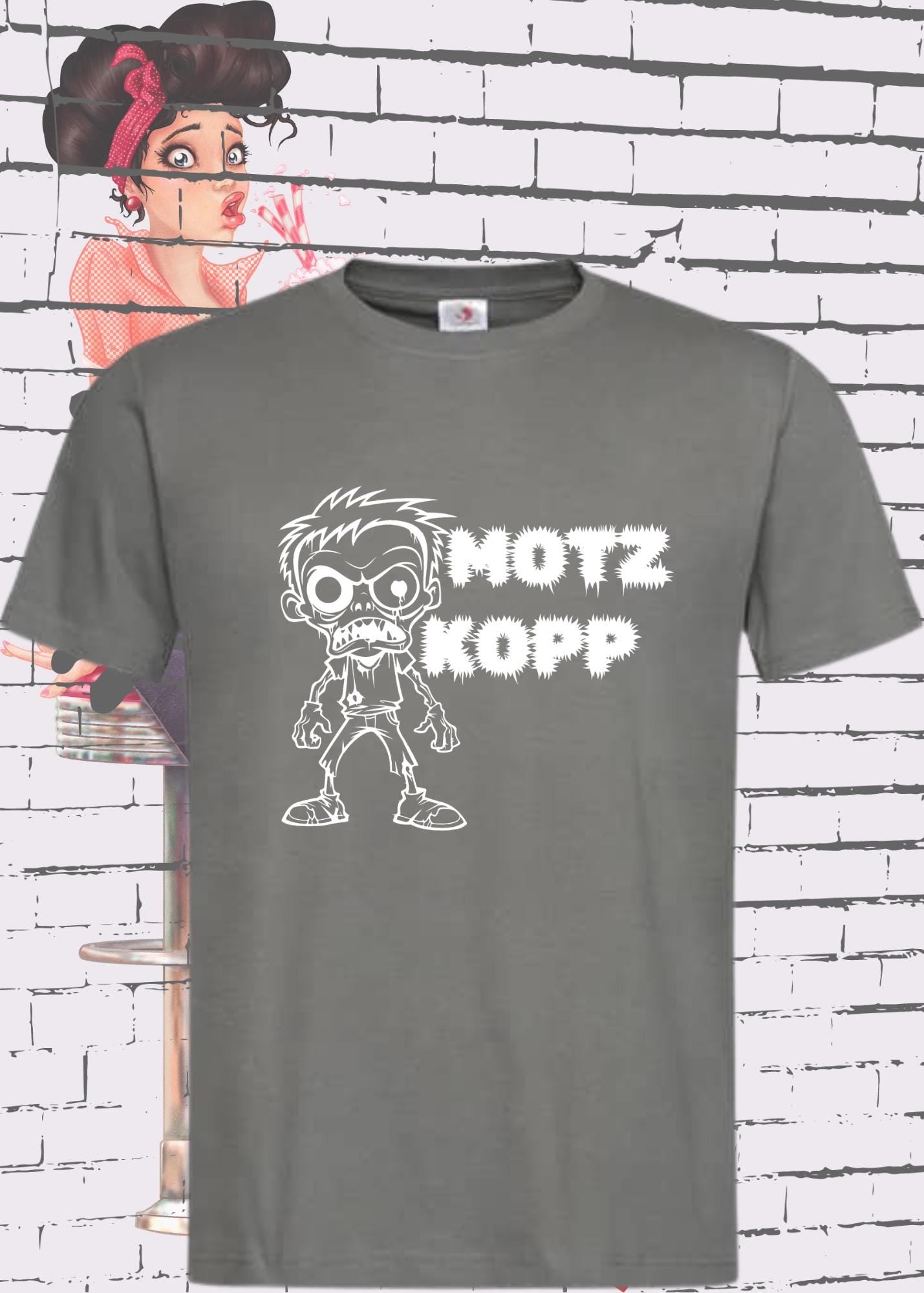 π Unisex T-Shirt 'Motz Kopp' - Norddeutsches Humor Shirt π€