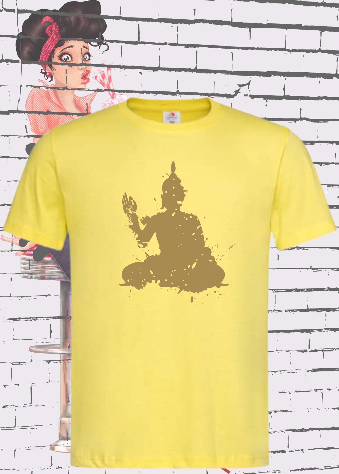 👕 Unisex T-Shirt 'Jnana Mudra Buddha' - Spirituelles Weisheits-Shirt 🧘♂️