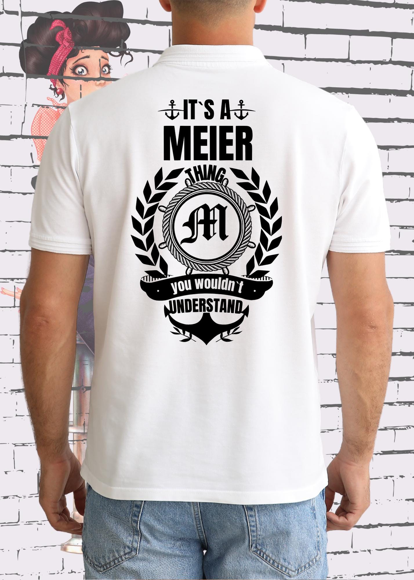 π¨βπ©βπ§βπ¦ It's a Family Thing - You Wouldn't Understand - Personalisierbar Unisex T-Shirt