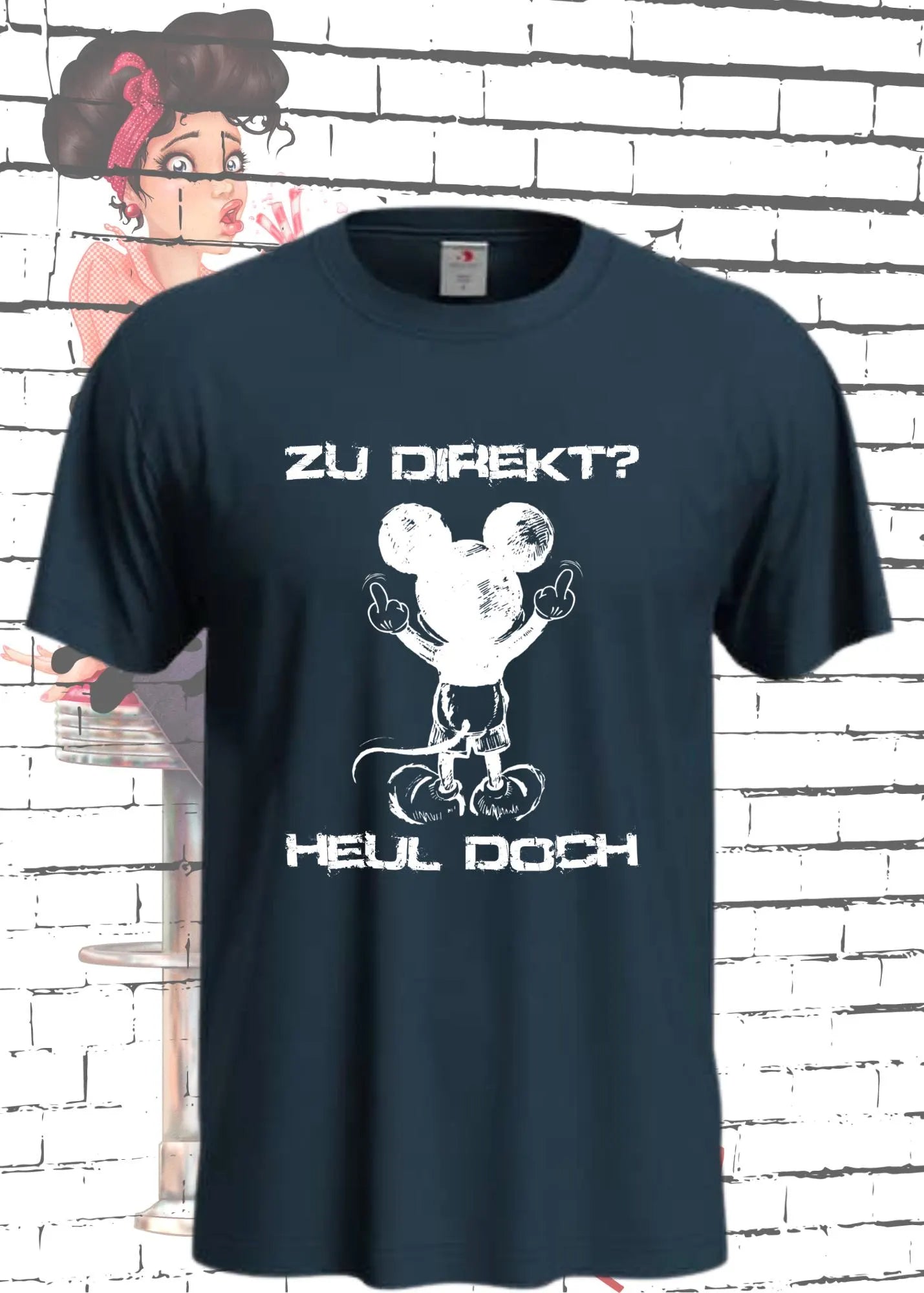 😤 Unisex T-Shirt: Zu Direkt? Heul Doch! 🤷♀️
