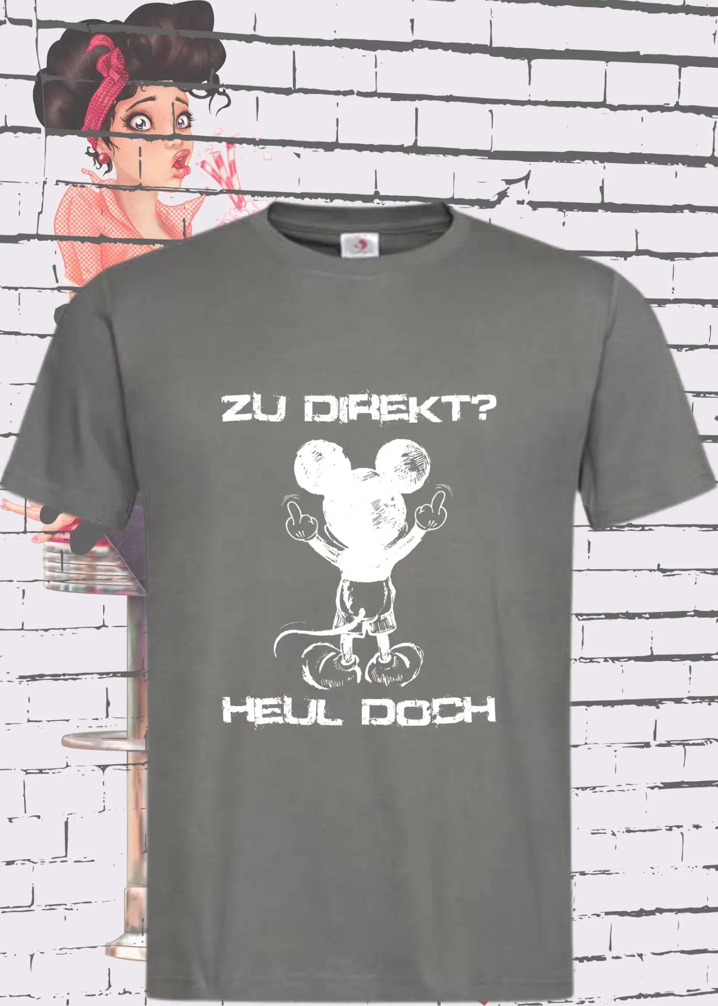 😤 Unisex T-Shirt: Zu Direkt? Heul Doch! 🤷♀️