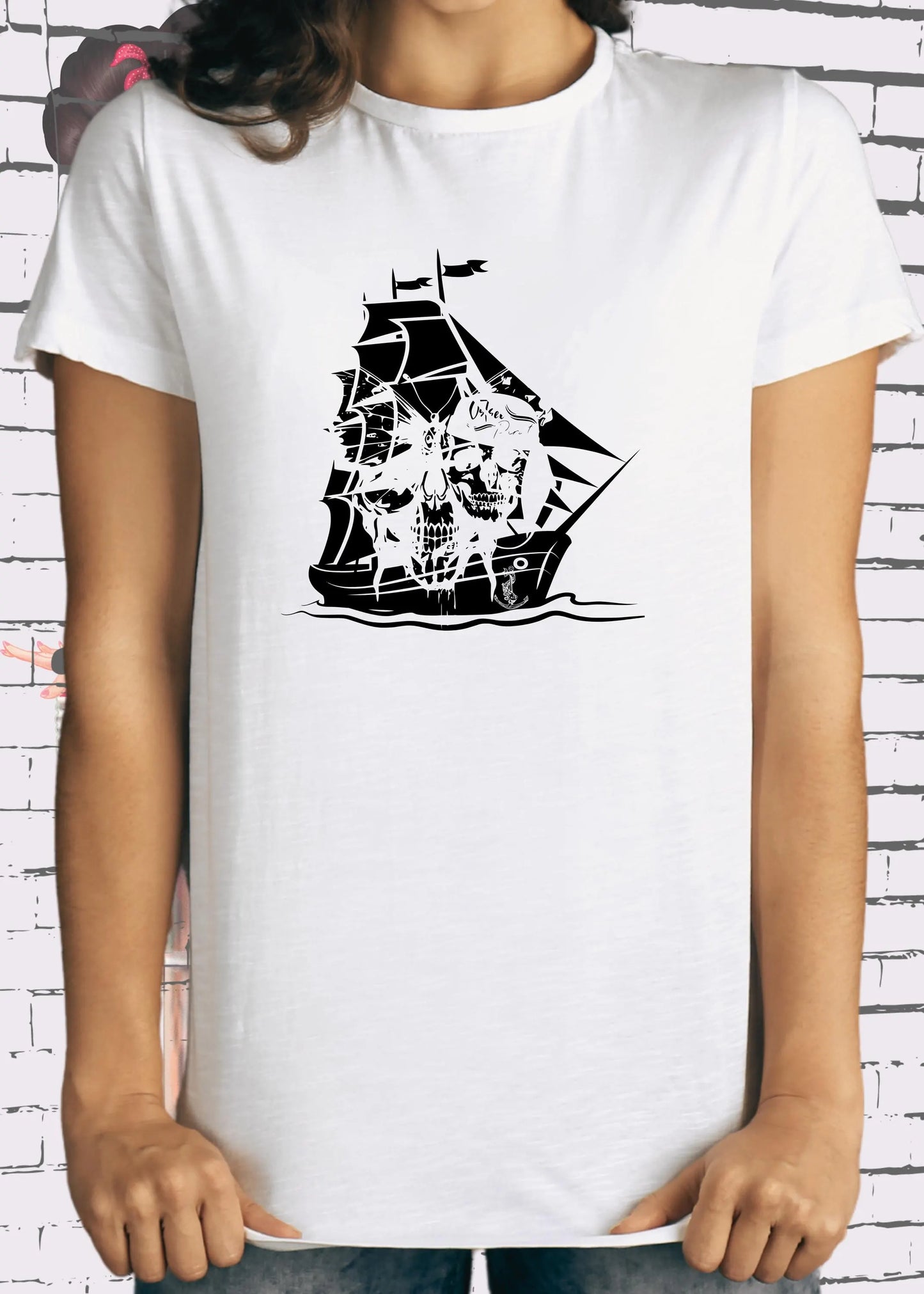 🏴☠️ Ostsee Pirat Unisex T-Shirt - Witziges Spruch Shirt mit Schiff Design ⚓