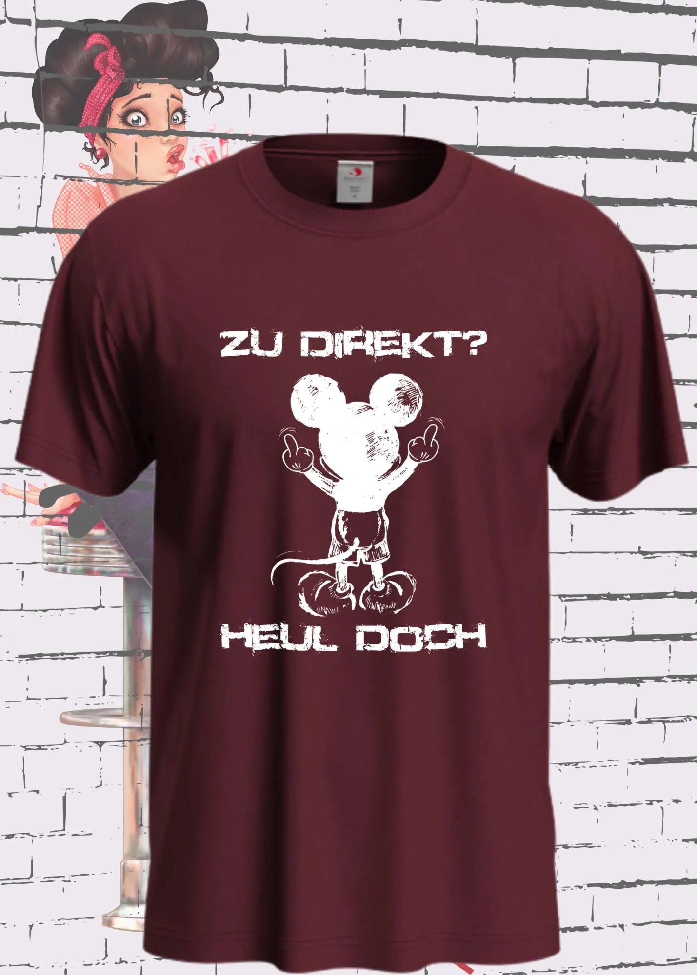 😤 Unisex T-Shirt: Zu Direkt? Heul Doch! 🤷♀️