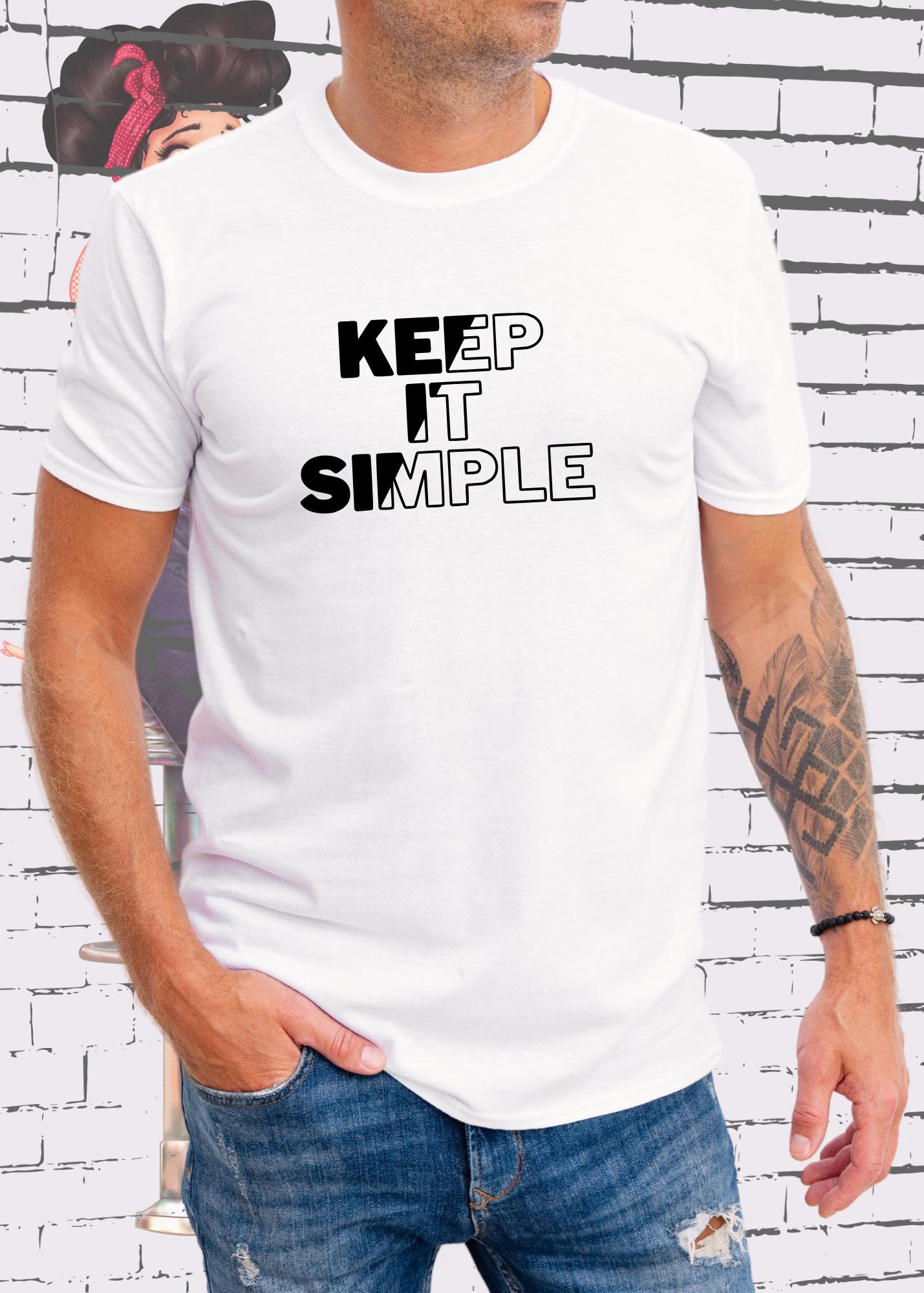 ✨ Keep it Simple - Unisex T-Shirt 🎯