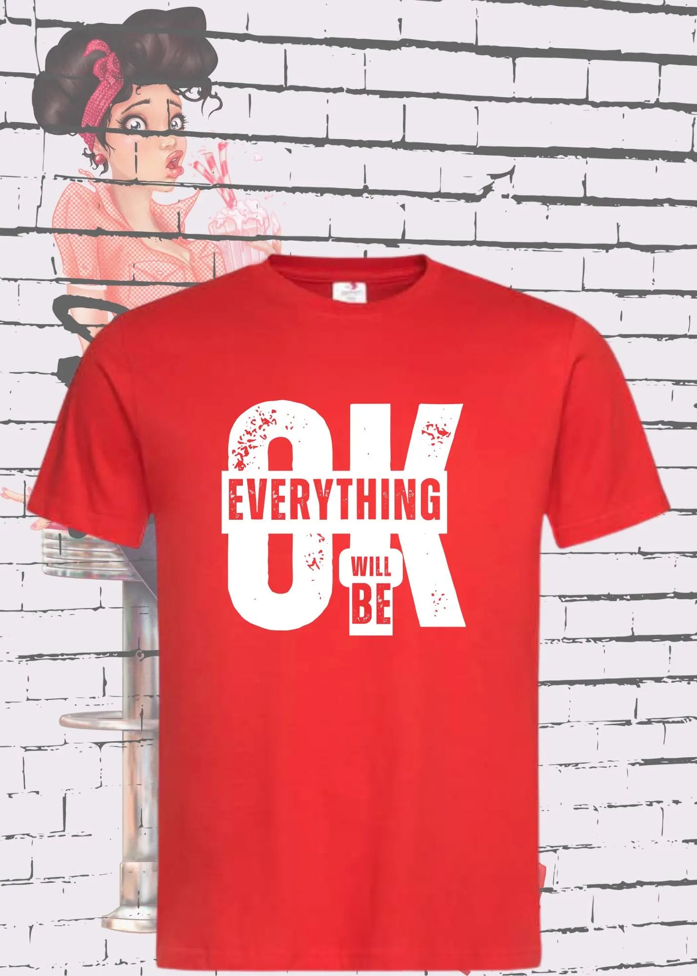🌈 Everything will be ok - Unisex T-Shirt ✨