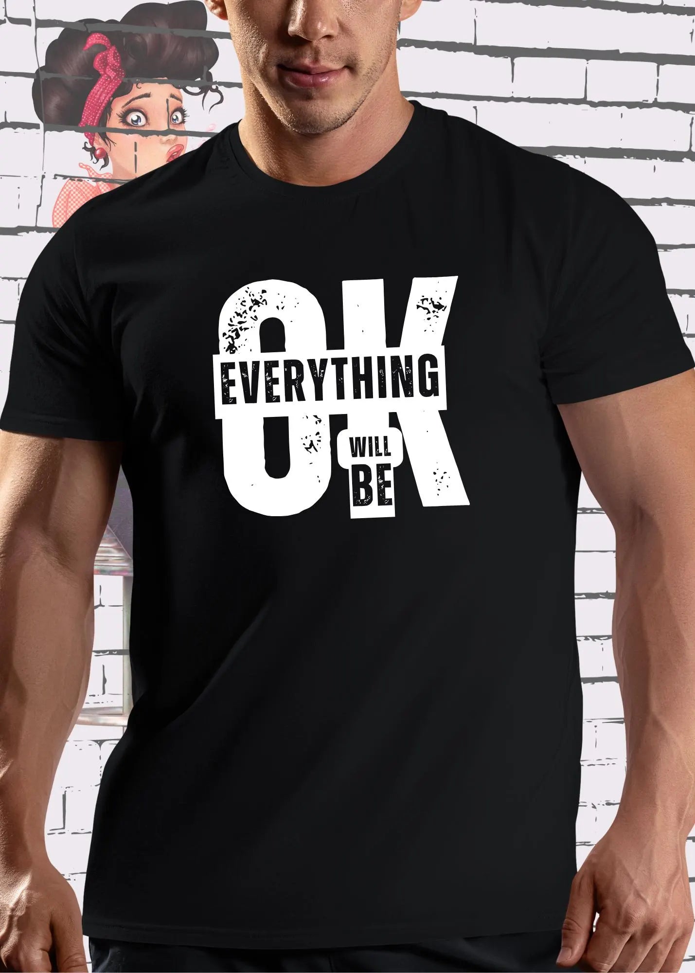 🌈 Everything will be ok - Unisex T-Shirt ✨