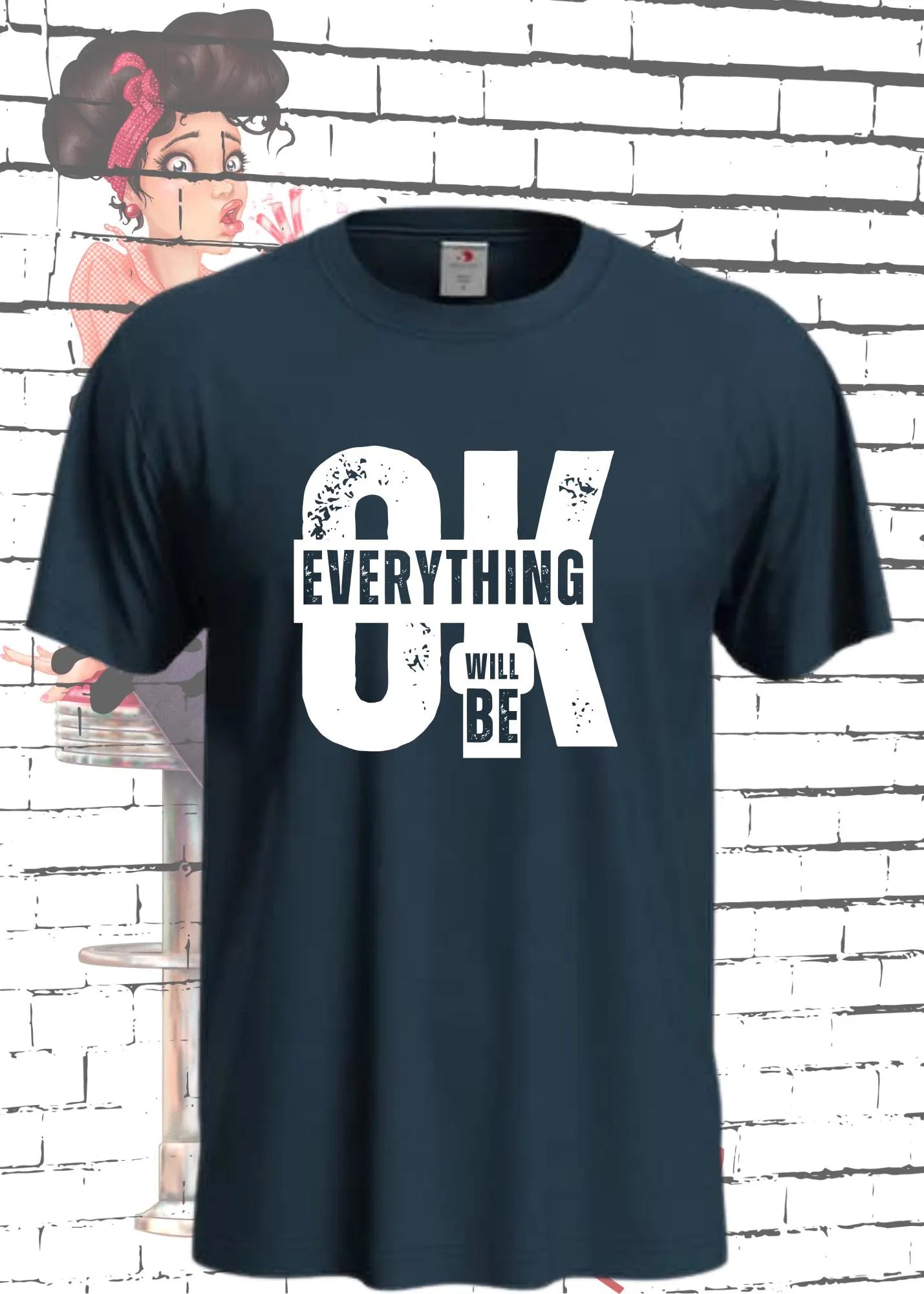 🌈 Everything will be ok - Unisex T-Shirt ✨