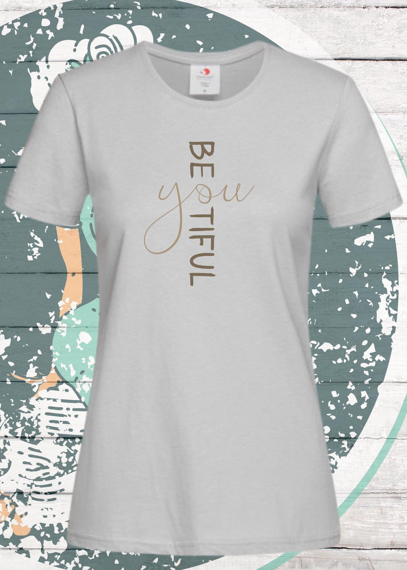 ✨ Damen T-Shirt 'Be YOU tiful' - Beautiful Selbstliebe Statement 💖
