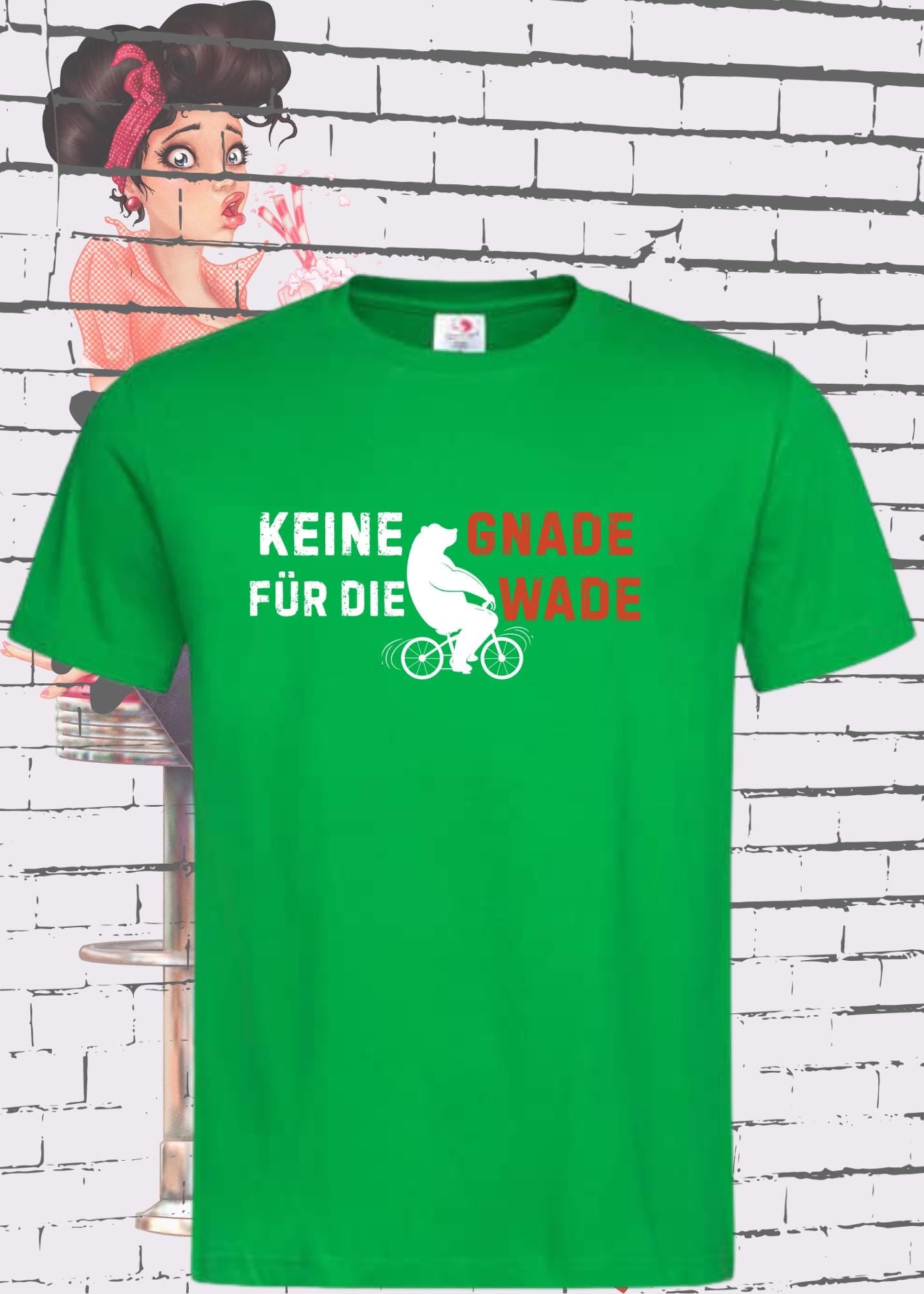π΄ββοΈ T-Shirt Keine Gnade fΓΌr die Wade πͺ Geschenkidee T-Shirt π Geschenkidee Geburtstag π Unisex T-Shirt π T-Shirt fΓΌr Radler π΄ββοΈ