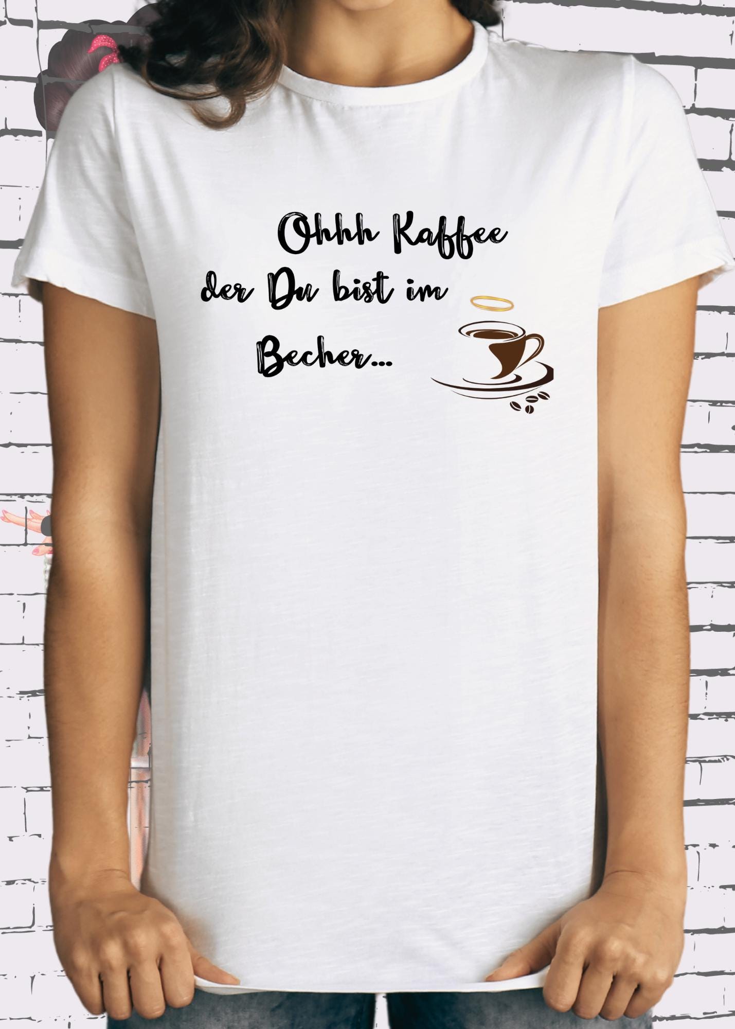 β T-Shirt Ohhh Kaffee der du bist im Becher π Geschenkidee T-Shirt π Geschenkidee Geburtstag π Unisex T-Shirt π Kaffee Love T-Shirt β€οΈ