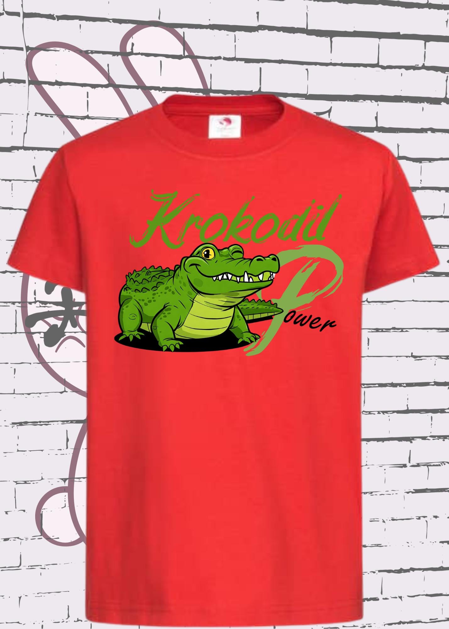 🐊💪 Kinder T-Shirt Krokodil Power - Stark wie ein Dschungelkönig! 👑