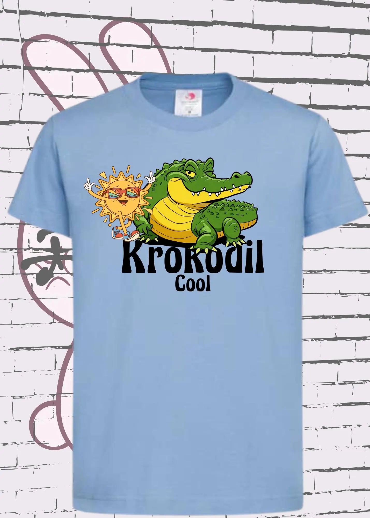 🐊 Kinder T-Shirt Krokodil Cool - Super Stark! 💪