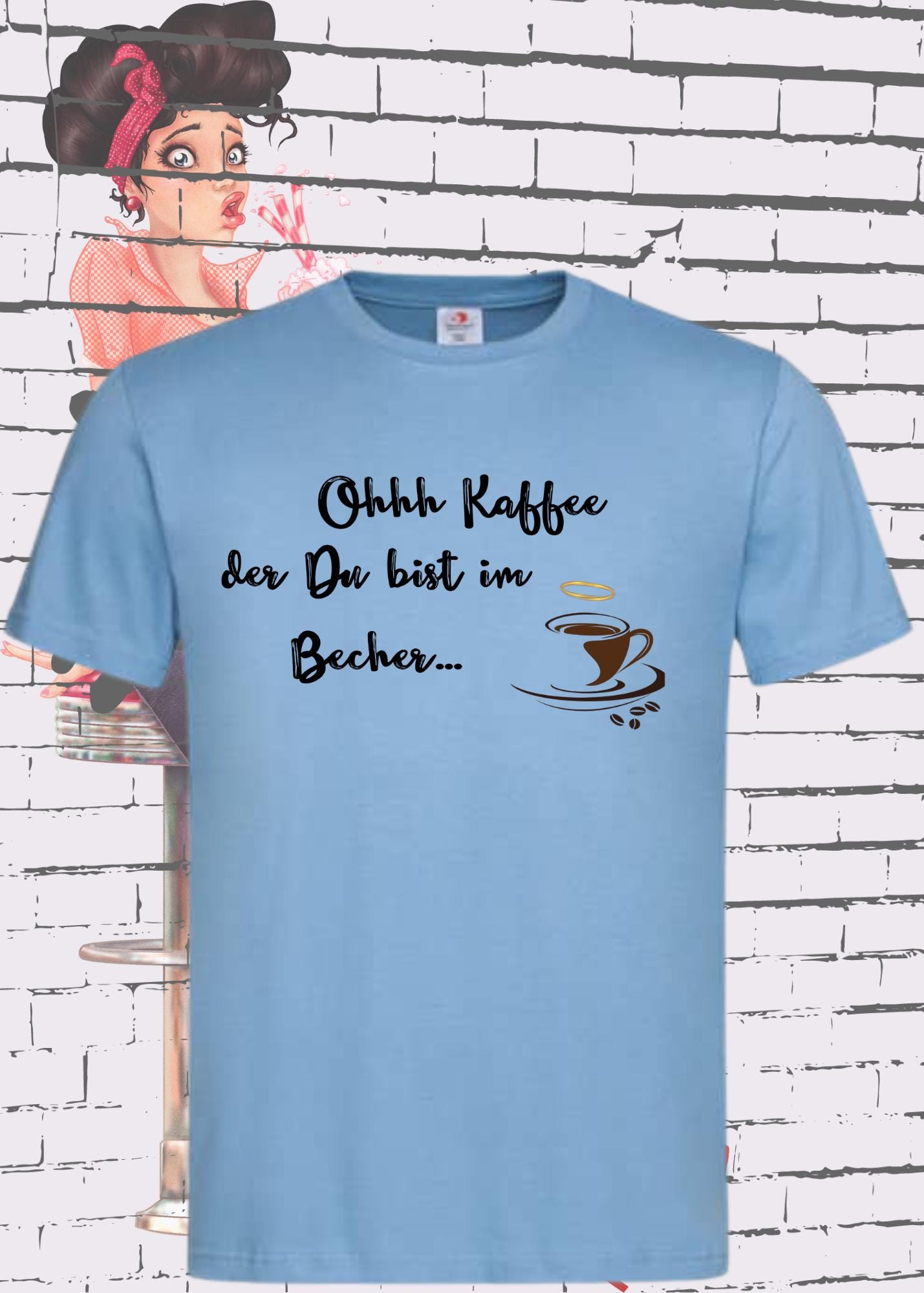 β T-Shirt Ohhh Kaffee der du bist im Becher π Geschenkidee T-Shirt π Geschenkidee Geburtstag π Unisex T-Shirt π Kaffee Love T-Shirt β€οΈ
