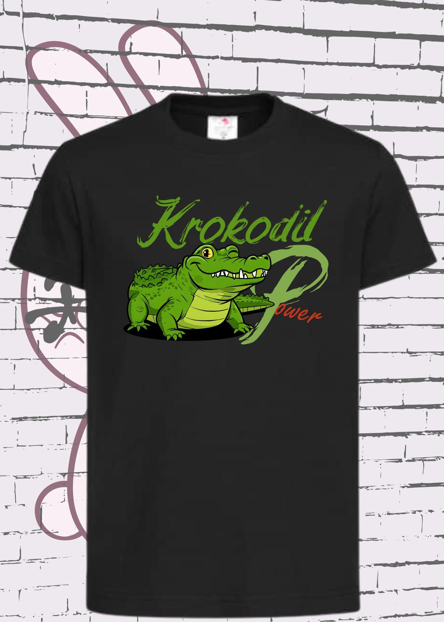 🐊💪 Kinder T-Shirt Krokodil Power - Stark wie ein Dschungelkönig! 👑