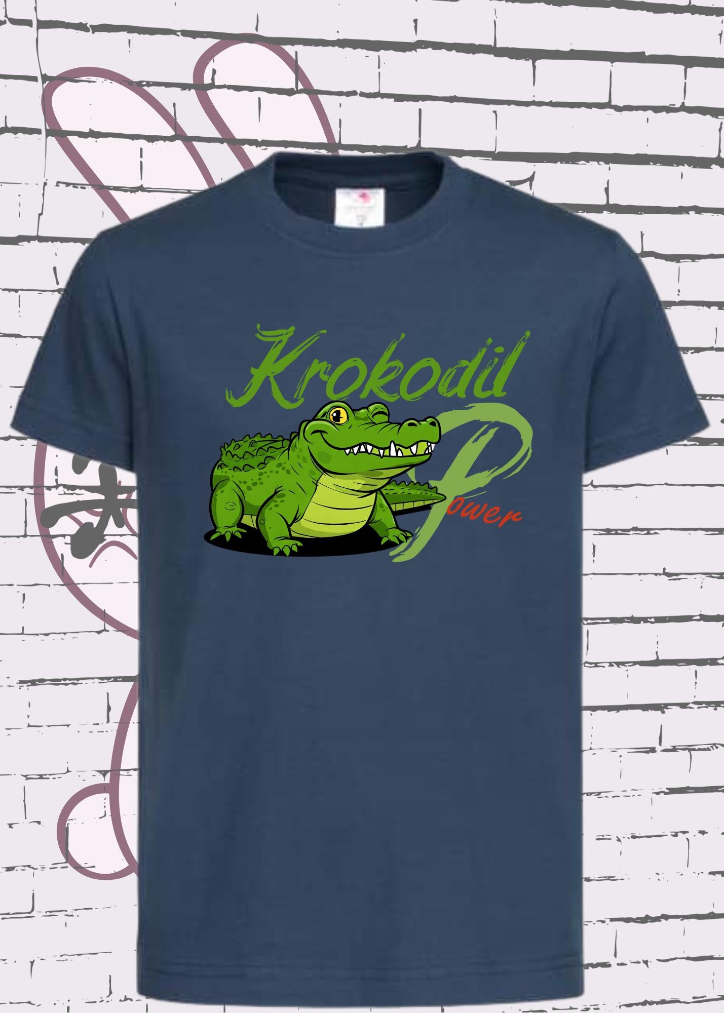 🐊💪 Kinder T-Shirt Krokodil Power - Stark wie ein Dschungelkönig! 👑