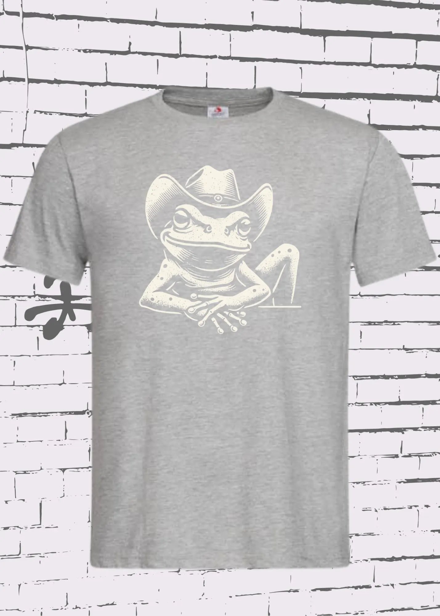 🤠 Unisex T-Shirt Cowboy Frosch - Witziges Western Frosch Design 🐸