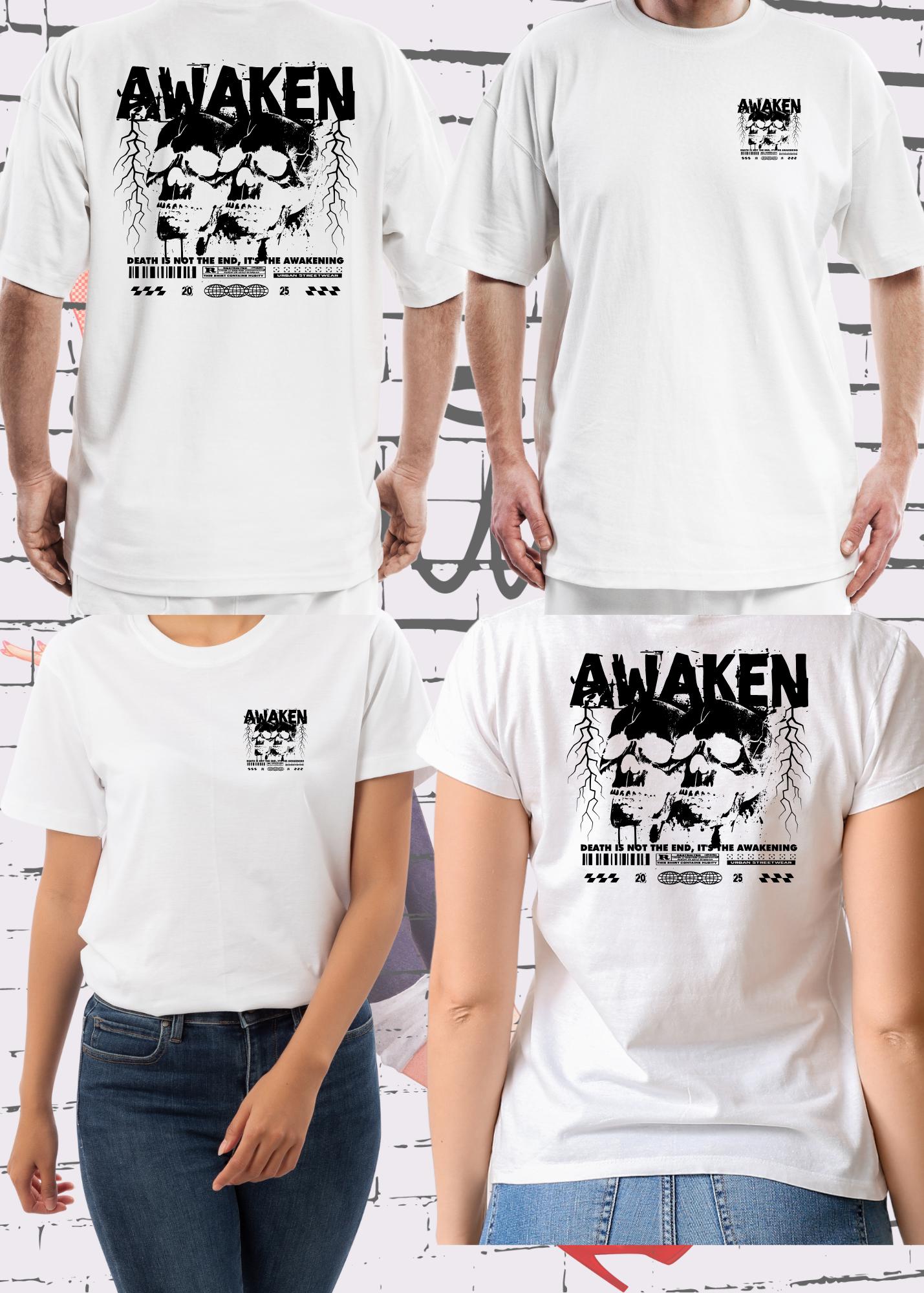 π Awaken the Death - Gothic Skull T-Shirt mit Totenkopf β‘