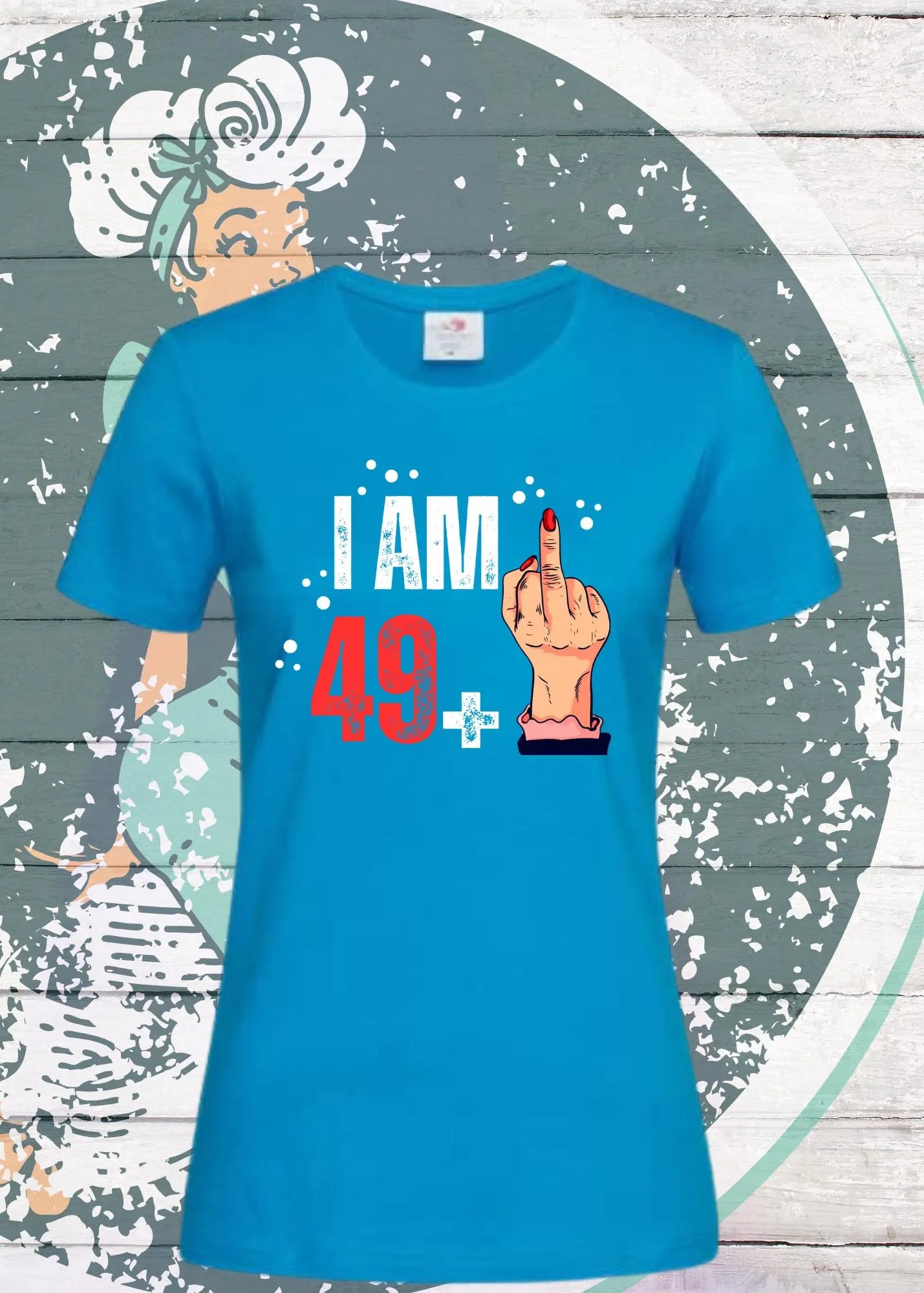 π Damen T-Shirt 'I am XX+' - Personalisierbar mit deinem Alter πͺ