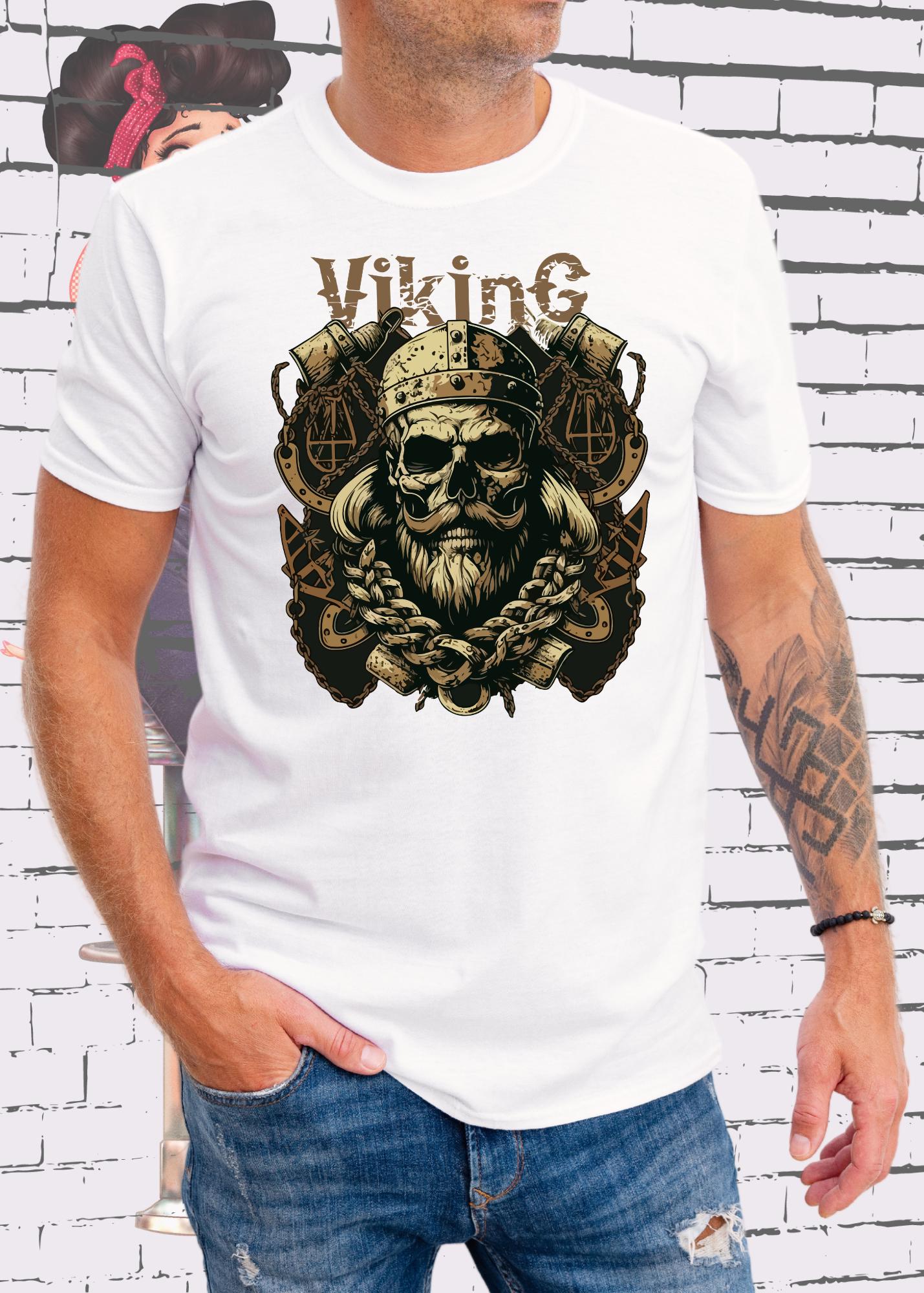 ⚔️💪 T-Shirt 'Nordische Stärke' Vikings 🛡️ Geschenkidee Männer Kollegen viele Farben