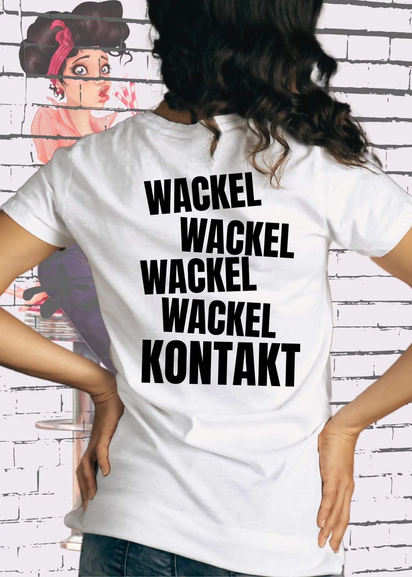 ⚡ Wackelkontakt T-Shirt - Wackel Wackel Wackel Kontakt Spruch Shirt 🔧