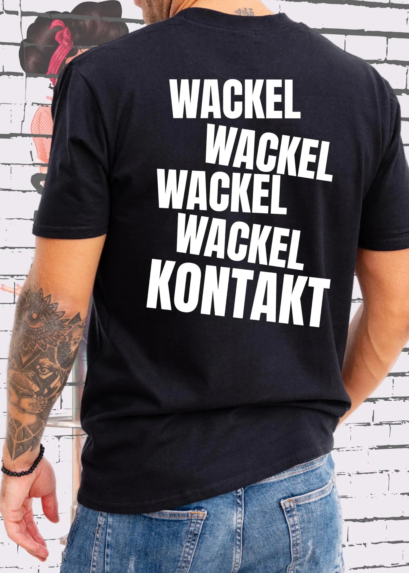 ⚡ Wackelkontakt T-Shirt - Wackel Wackel Wackel Kontakt Spruch Shirt 🔧