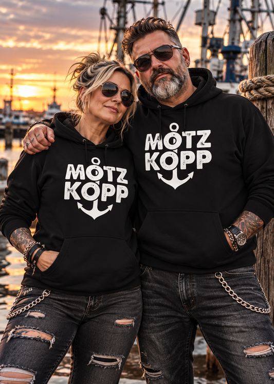 Unisex Hoodie Motz Kopp - Norddeutsch Maritime Mode
