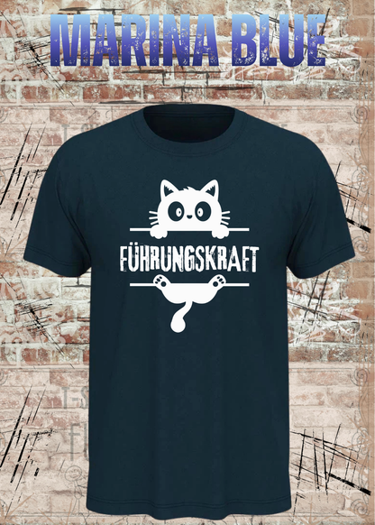Führungskraft Katze – Lustiges Unisex Katzen T-Shirt