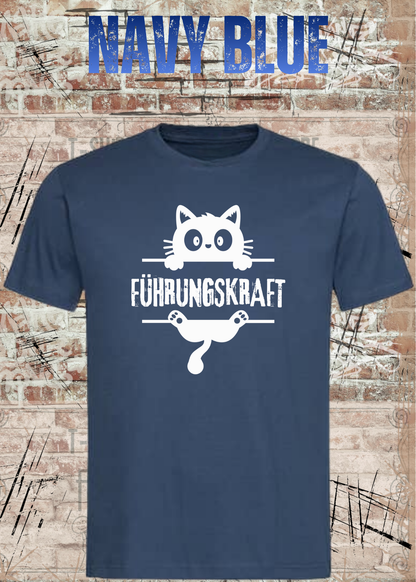 Führungskraft Katze – Lustiges Unisex Katzen T-Shirt
