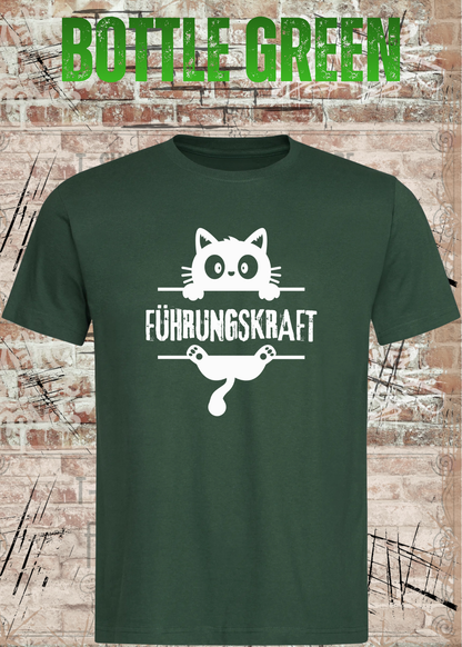 Führungskraft Katze – Lustiges Unisex Katzen T-Shirt