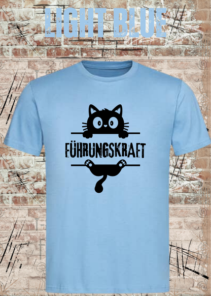 Führungskraft Katze – Lustiges Unisex Katzen T-Shirt