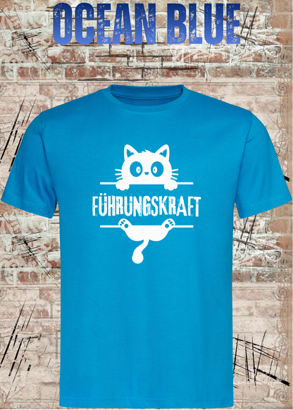 Führungskraft Katze – Lustiges Unisex Katzen T-Shirt