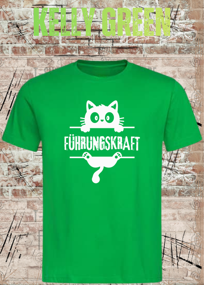 Führungskraft Katze – Lustiges Unisex Katzen T-Shirt