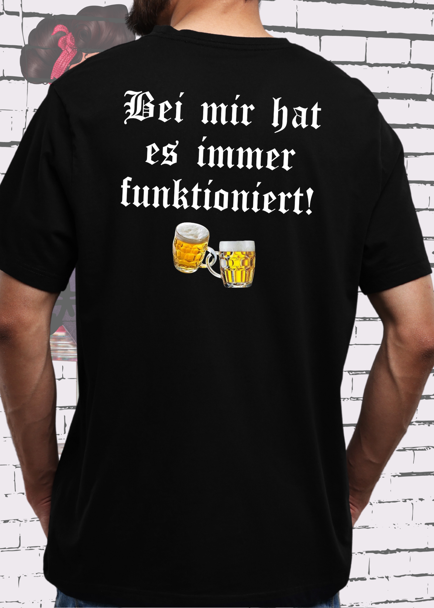 🍺 Unisex T-Shirt - Habt ihr Saufen schon mal probiert? Bei mir hat es funktioniert! 😂