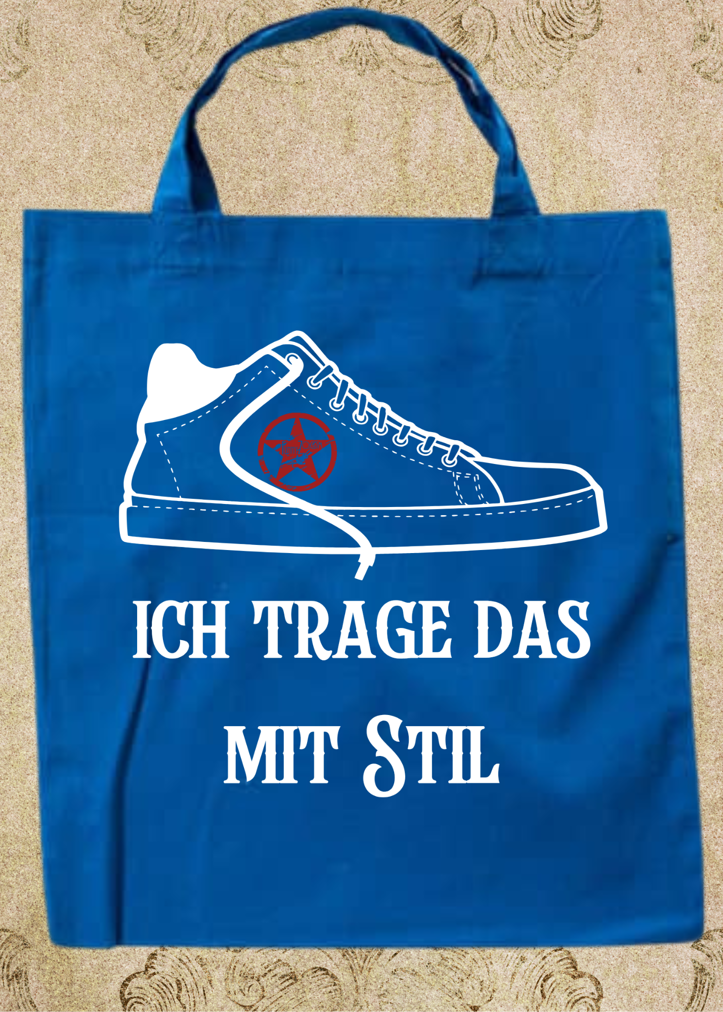 💼 Tragetasche 'Ich trage das mit Stil!' 38x42cm - Für echte Stilikonen! ✨