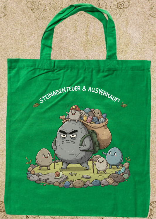 🪨 Steinesammelbeutel 38x42cm - Premium Sammelbeutel für Steinejäger & Naturliebhaber! 🌟