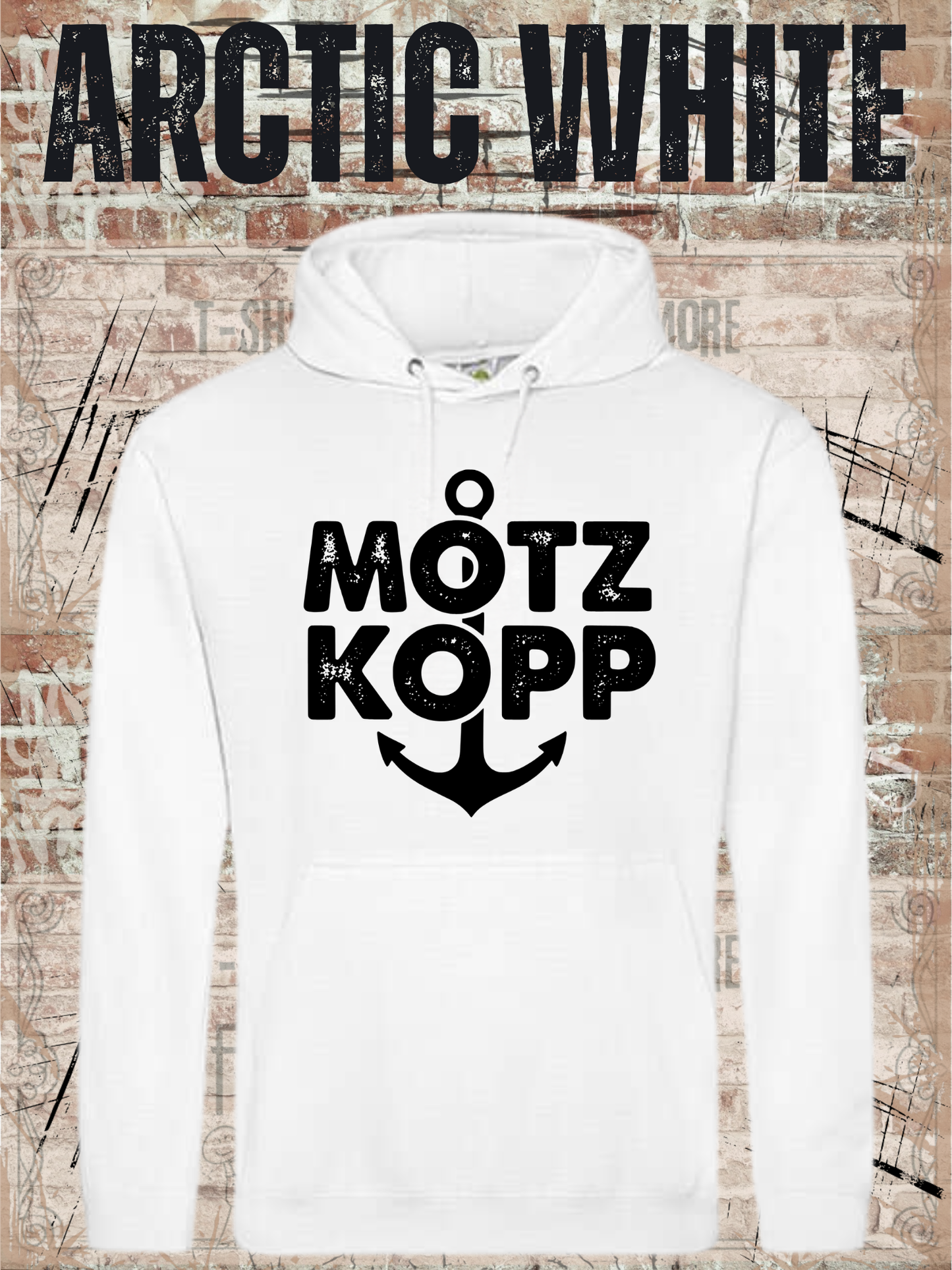 Unisex Hoodie Motz Kopp - Norddeutsch Maritime Mode