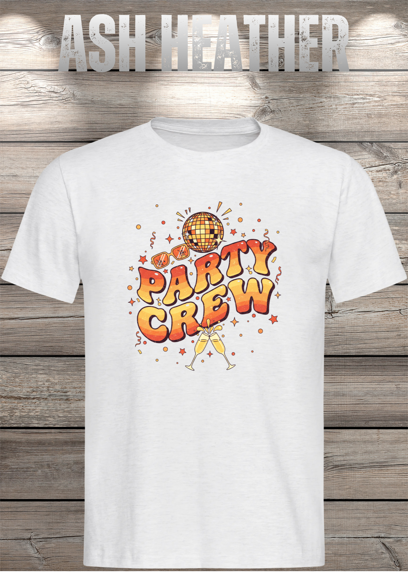 T-Shirt 'Party Crew' - Witziges Party-Shirt für echte Feierlöwen