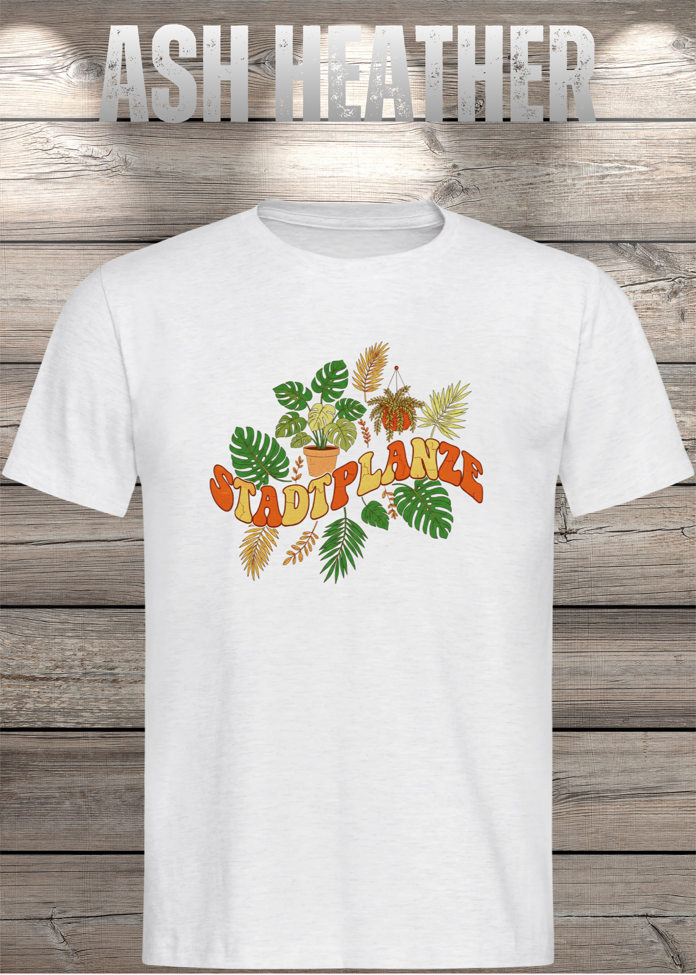 T-Shirt 'Stadtpflanze' - Witziges Spruch-Shirt für Urban-Naturliebhaber