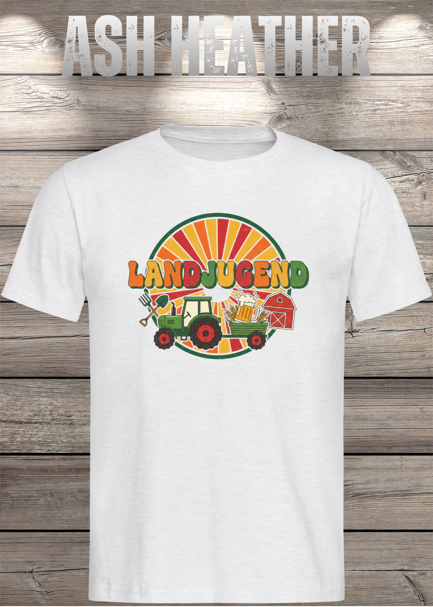 T-Shirt 'Landjugend' - Witziges Statement-Shirt für Landliebhaber