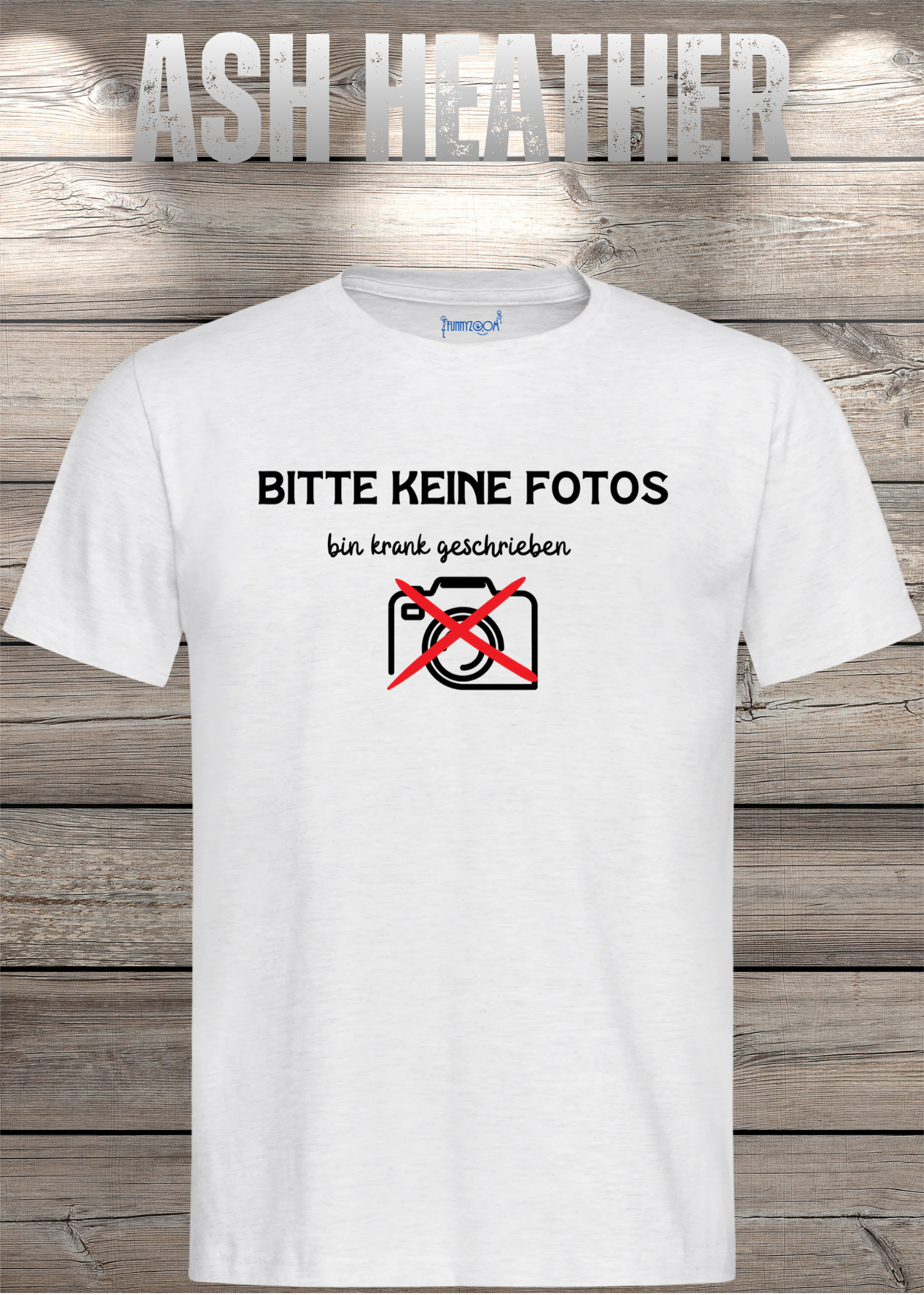 Krankgeschrieben T-Shirt - Witziges Statement Shirt - Lustiges Geschenk - Unisex