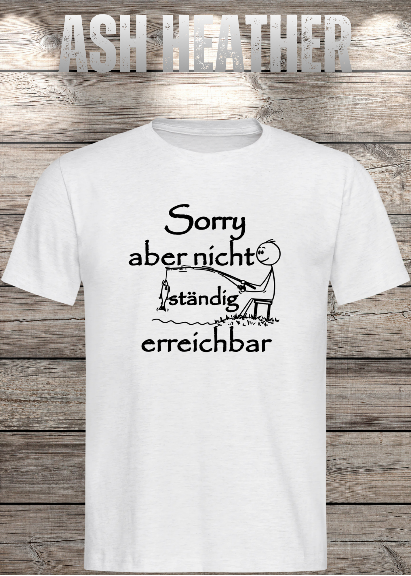 T-Shirt 'Sorry aber nicht ständig erreichbar' - Witziges Spruch-Shirt für Grenzensetzer