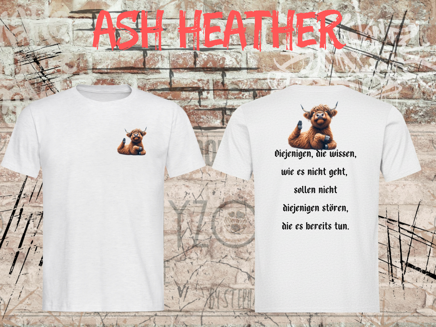 T-Shirt Unisex - Diejenigen, die wissen wie es geht, sollen nicht diejenigen stören die es bereits tun - Lustiger Spruch