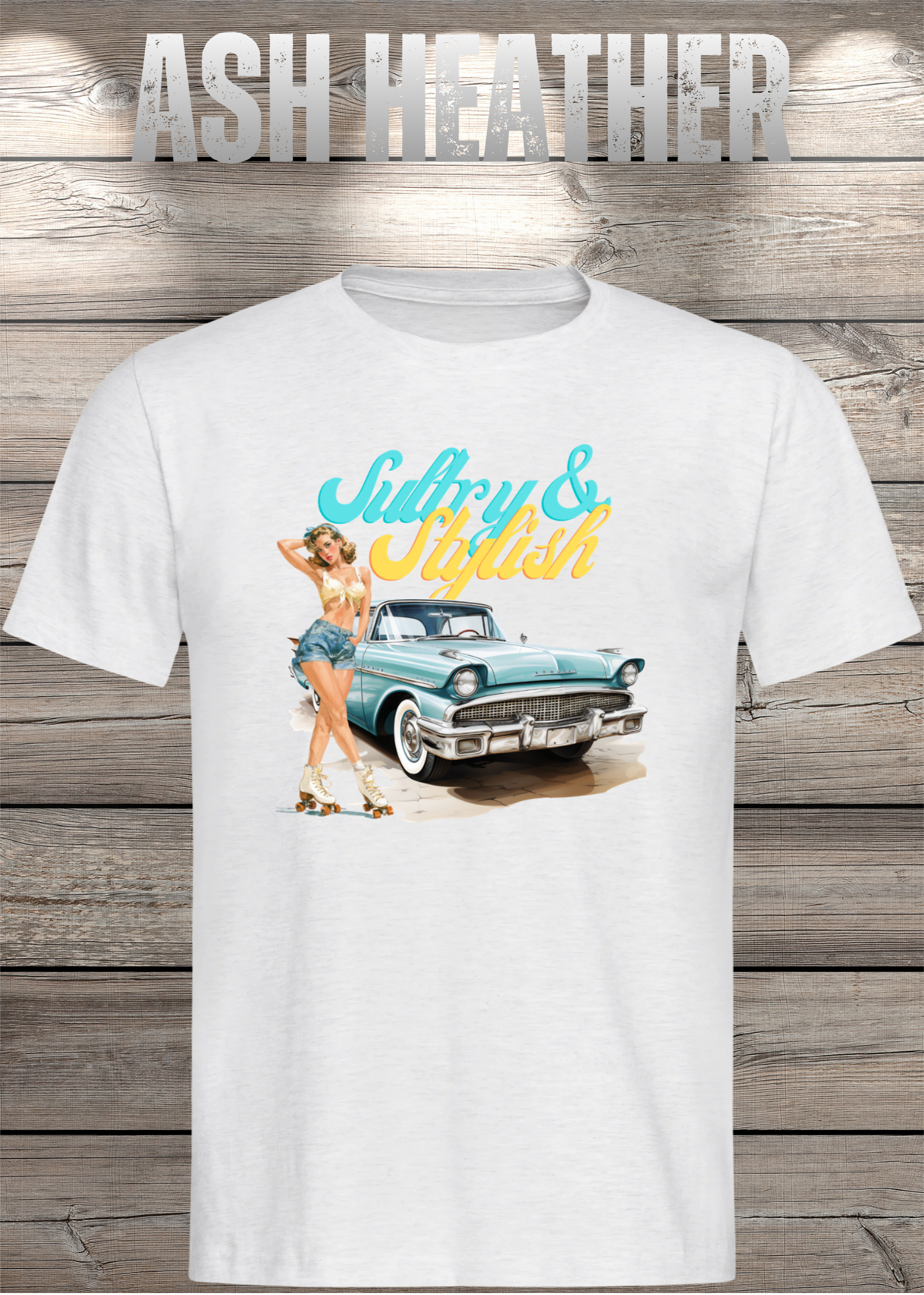 Sultry & Stylish - Vintage Look T-Shirt Unisex