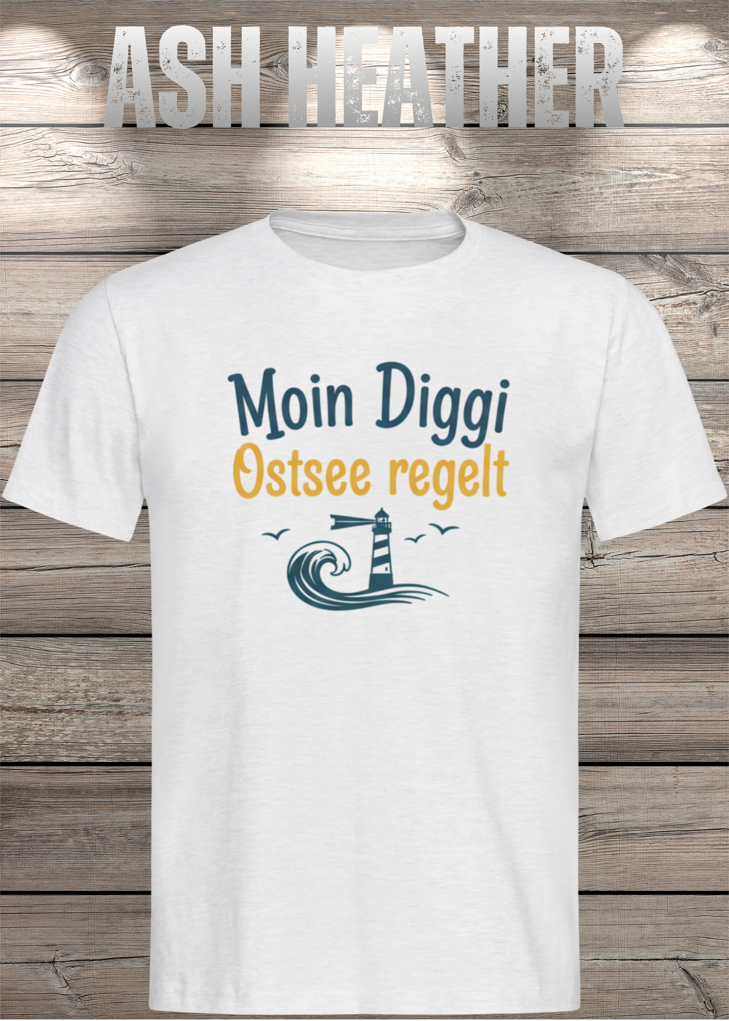 Unisex T-Shirt Moin Diggi Ostsee regelt
