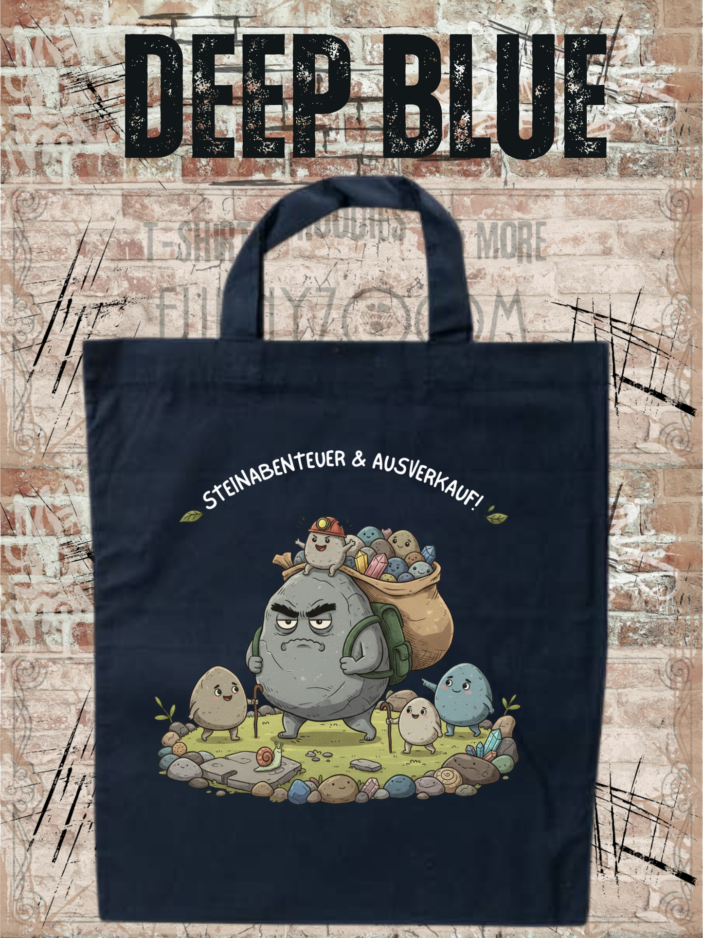 Steinesammelbeutel 38x42cm - Premium Sammelbeutel für Steinejäger & Naturliebhaber