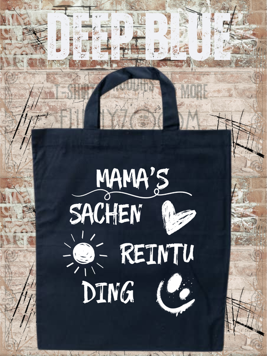 Personalisierbare Baumwolltasche mit Namen | 38x42 cm | 14 Farben