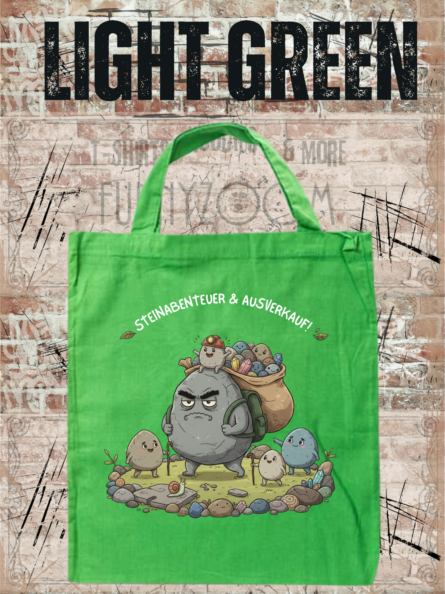Steinesammelbeutel 38x42cm - Premium Sammelbeutel für Steinejäger & Naturliebhaber
